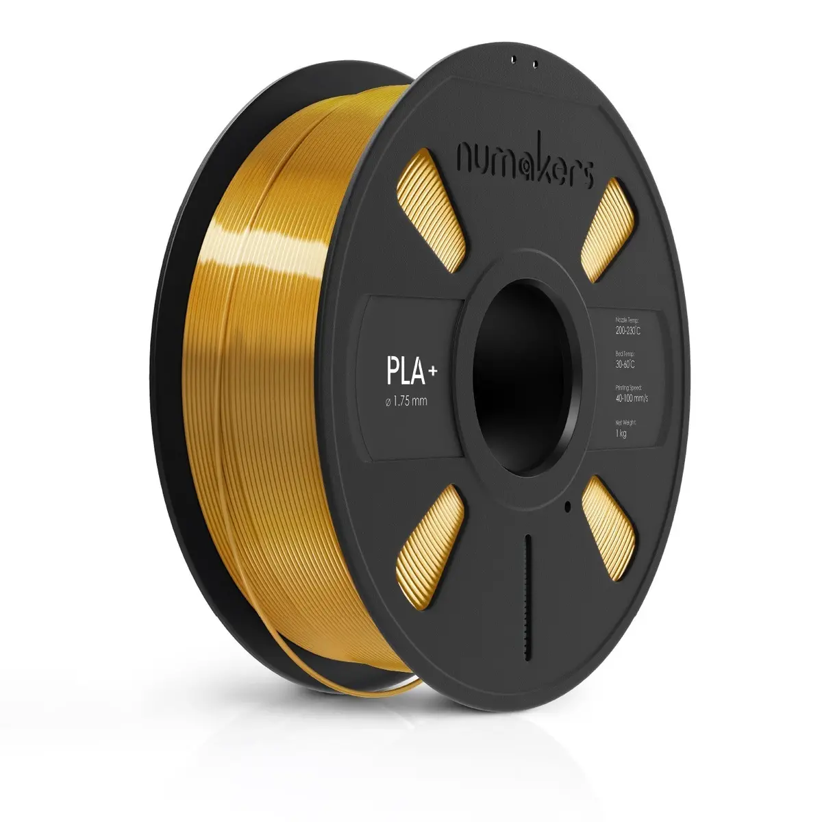 Numakers Pla Silk Filament – Gold – 1.75 Mm / 1 Kg 1