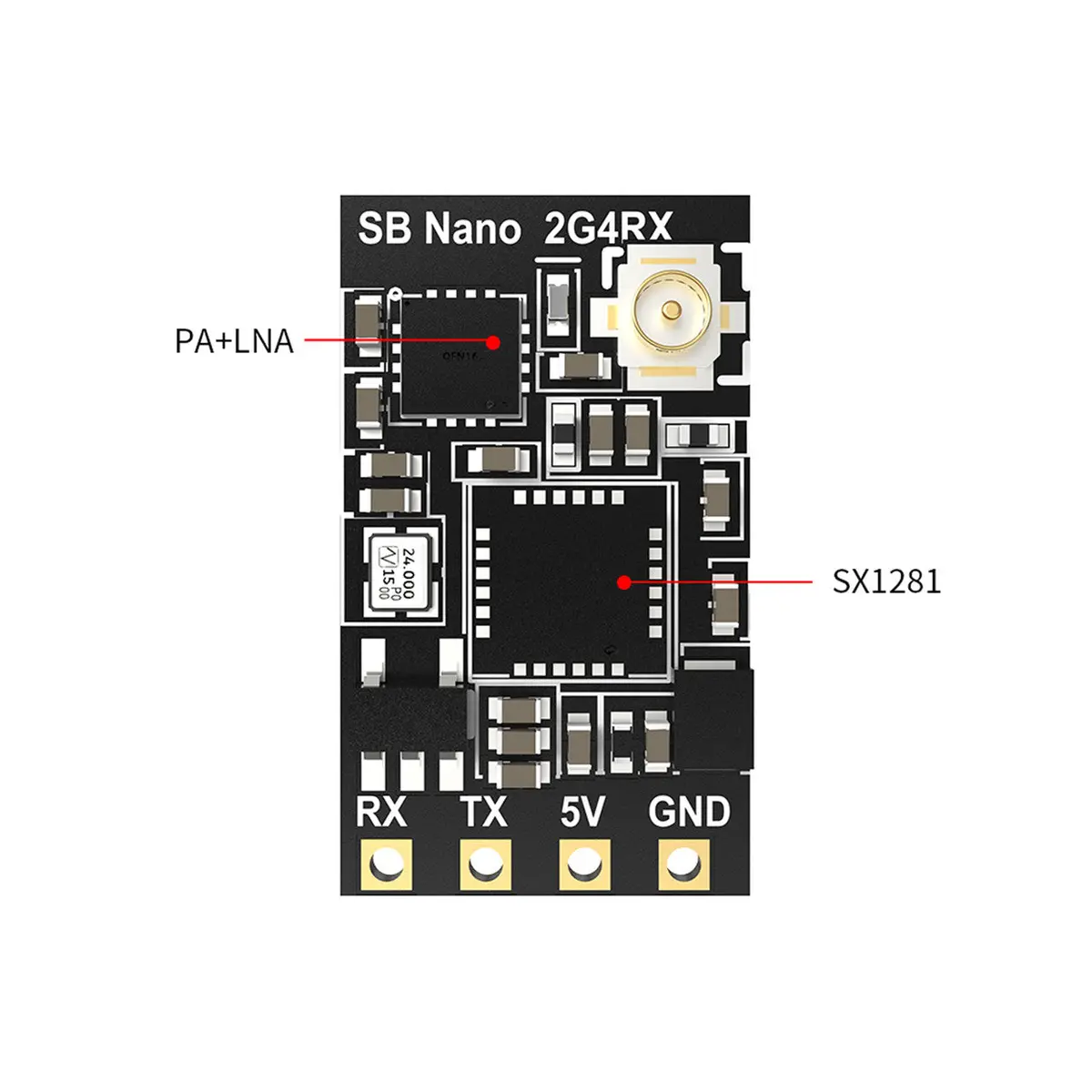 Speedybee Nano 2.4G 2.4G-Tcxo 915M Expresslrs Elrs Receiver 2