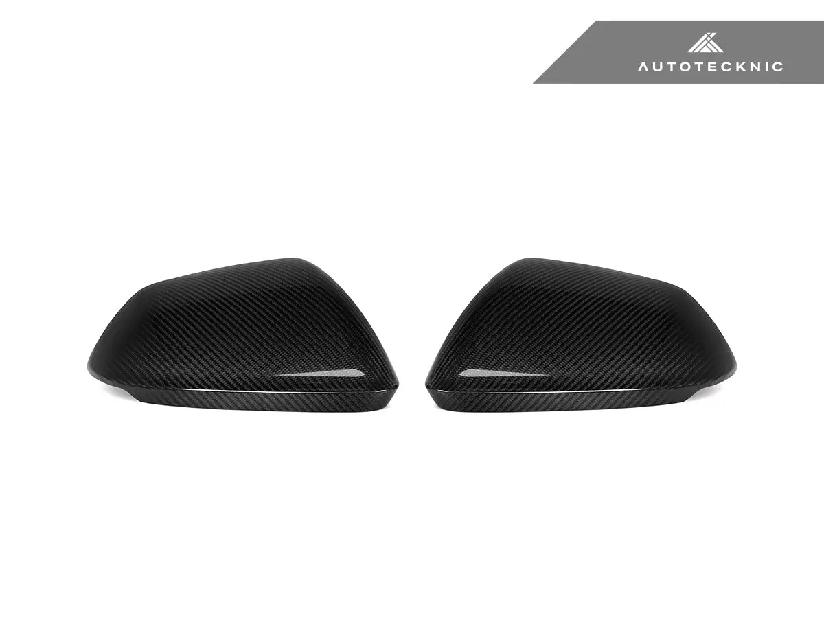 Autotecknic Dry Carbon Fiber Mirror Cap Set - Audi 4M8 Q8/ Sq8/ Rsq8 1