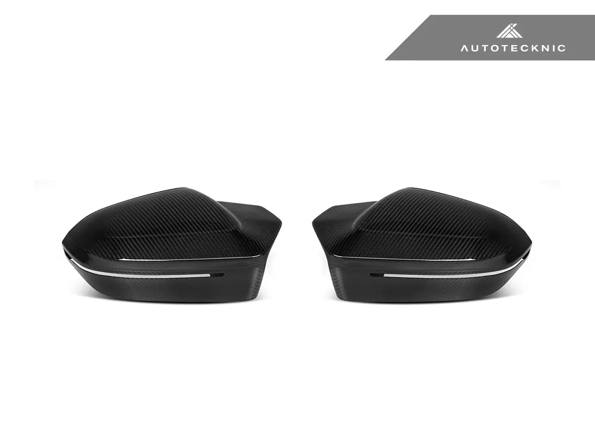 Autotecknic Dry Carbon Fiber Mirror Cap Set - G90/ G99 M5 1