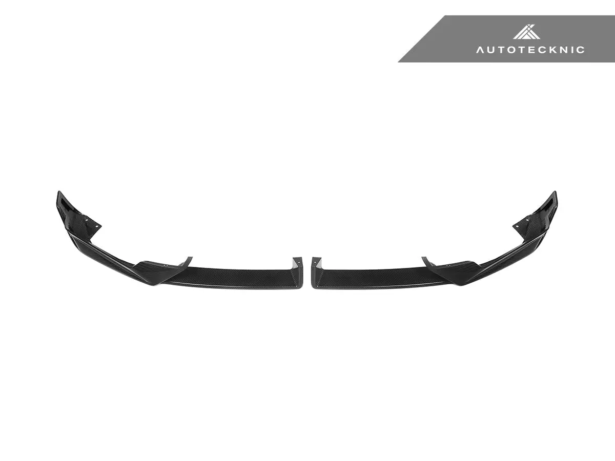 Autotecknic Dry Carbon Front Lip Set - G05 X5 M-Sport Lci 1