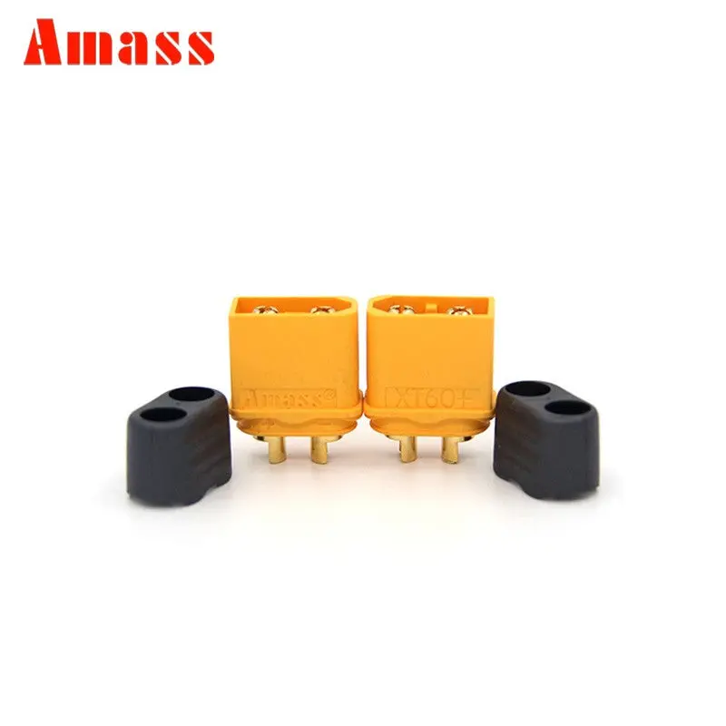 Amass Xt60h Male-Female Connector With Housing-1 Pair 1