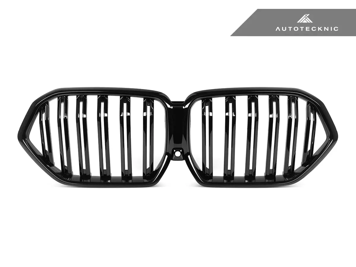 Autotecknic Dual-Slats Gloss Black Front Grille - G06 X6 Lci 1