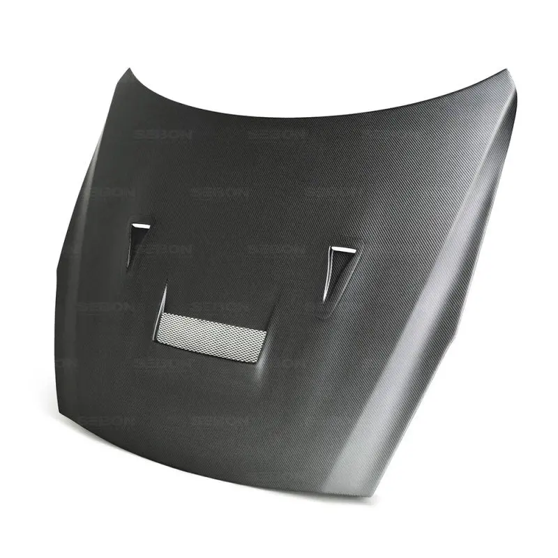 Seibon 09-10 Nissan Skyline R35 Gt-R Vsii-Dry Carbon Fiber Hood 2