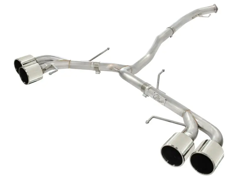 Afe Takeda 3In Ss Exhaust Cat-Back 09-14 Nissan Gtr V6 3.8L Polished Tips 1