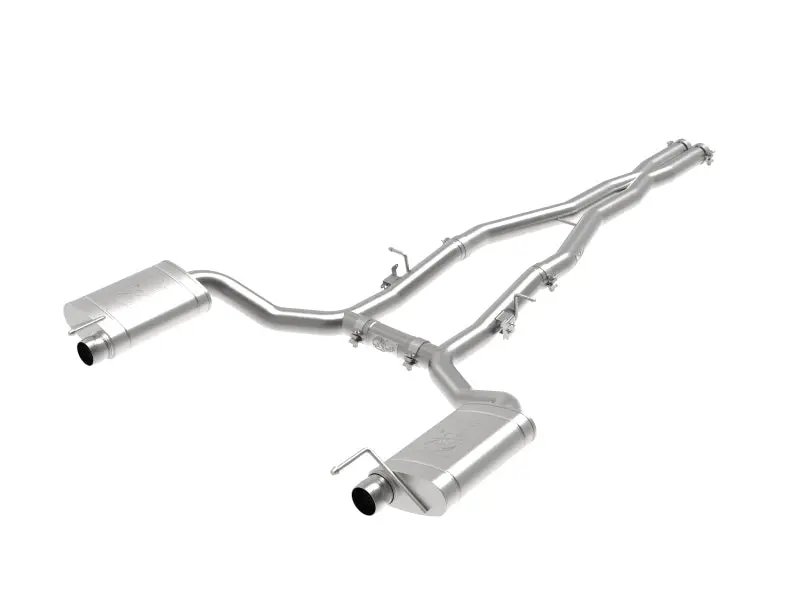 Afe Mach Force-Xp 3In 304 Ss Cat-Back Exhaust 15-20 Dodge Charger Hellcat V8-6.2L (Sc) / 392 V8-6.4L 1