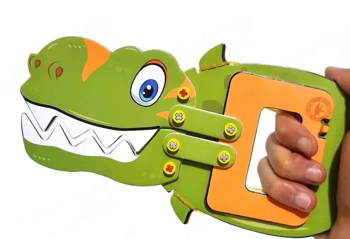 Diy Mechanical Dinosaur Game Developing Intelligent Playing Stem Science Toy 1
