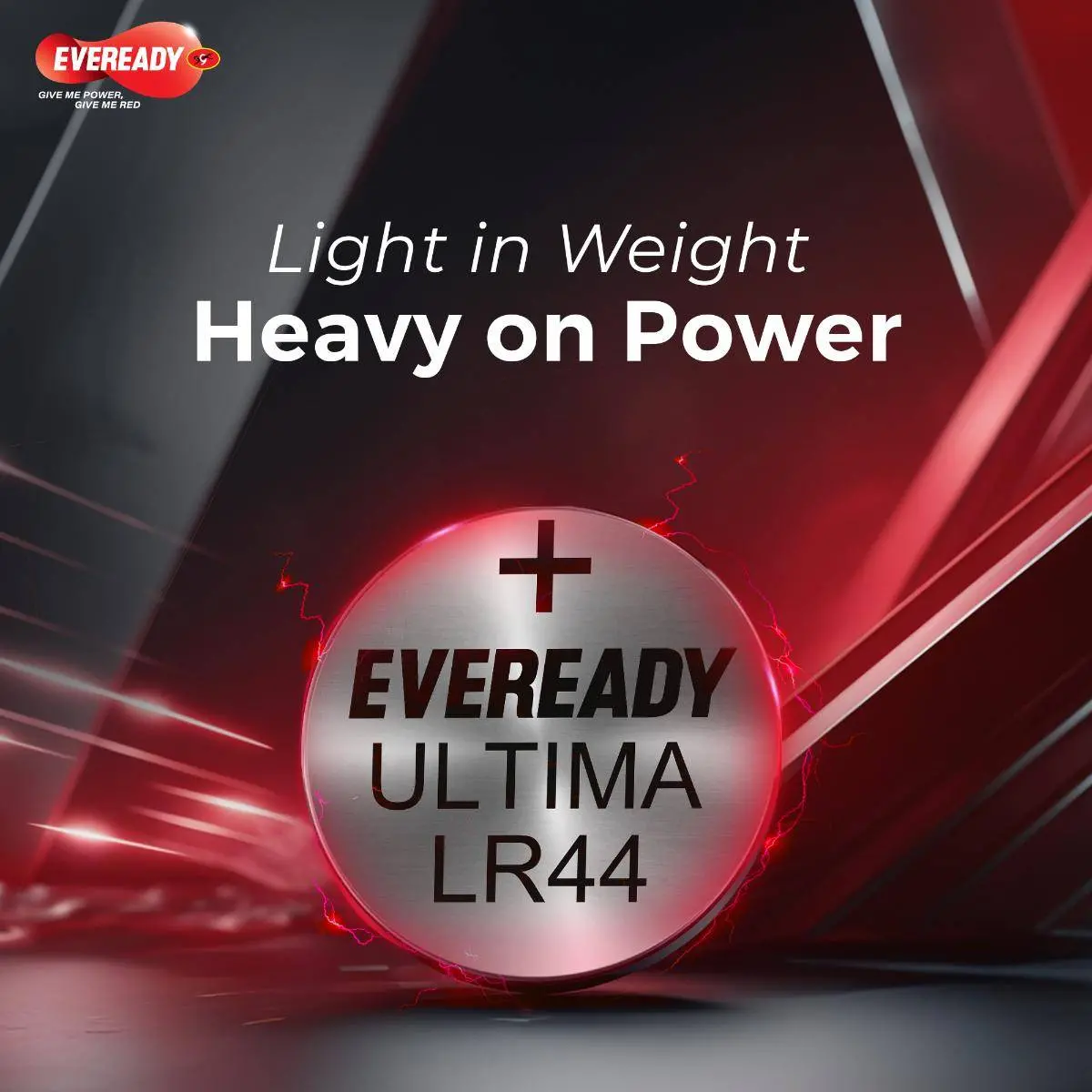 Eveready Lr44 1.5V Eveready Ultima Lithium Coin Battery (Pack Of 1) 1