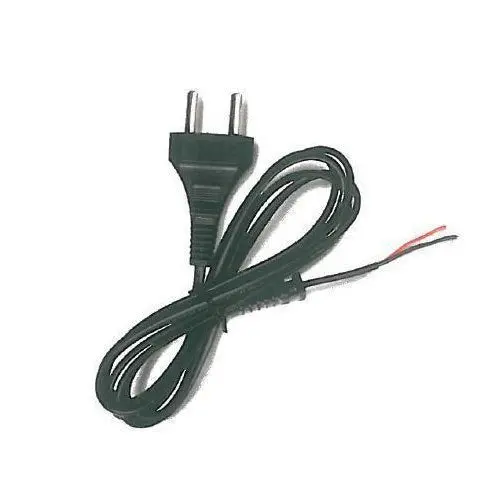 2 Pin Mains Pvc Cord Ac Power Cord 2 Pin 1.5 Meter (Standard Quality) 1