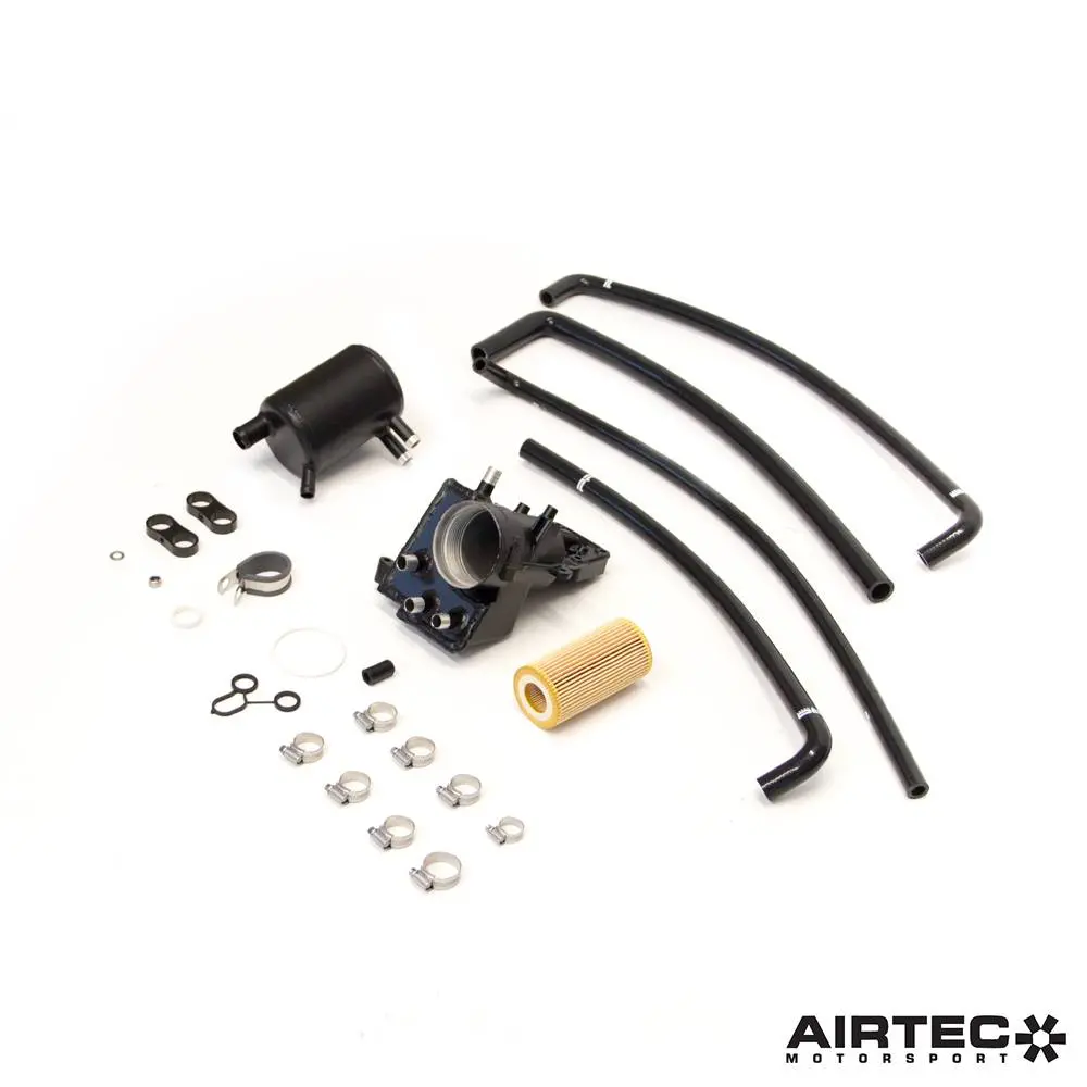 Airtec Motorsport Two-Piece Breather System For Focus Mk2 St & Rs 1