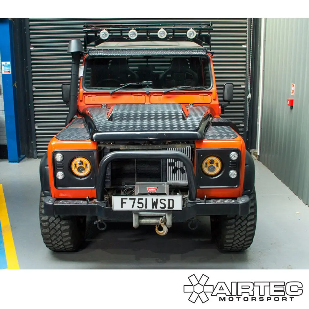 Airtec Motorsport Side Mount Intercooler Upgrade For Land Rover 200Tdi Platform 1