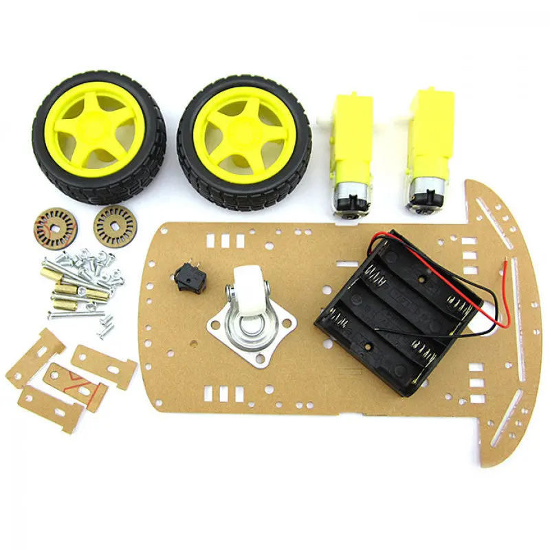 2Wd Chassis Kit 2 Wheel Smart Car Robot 1