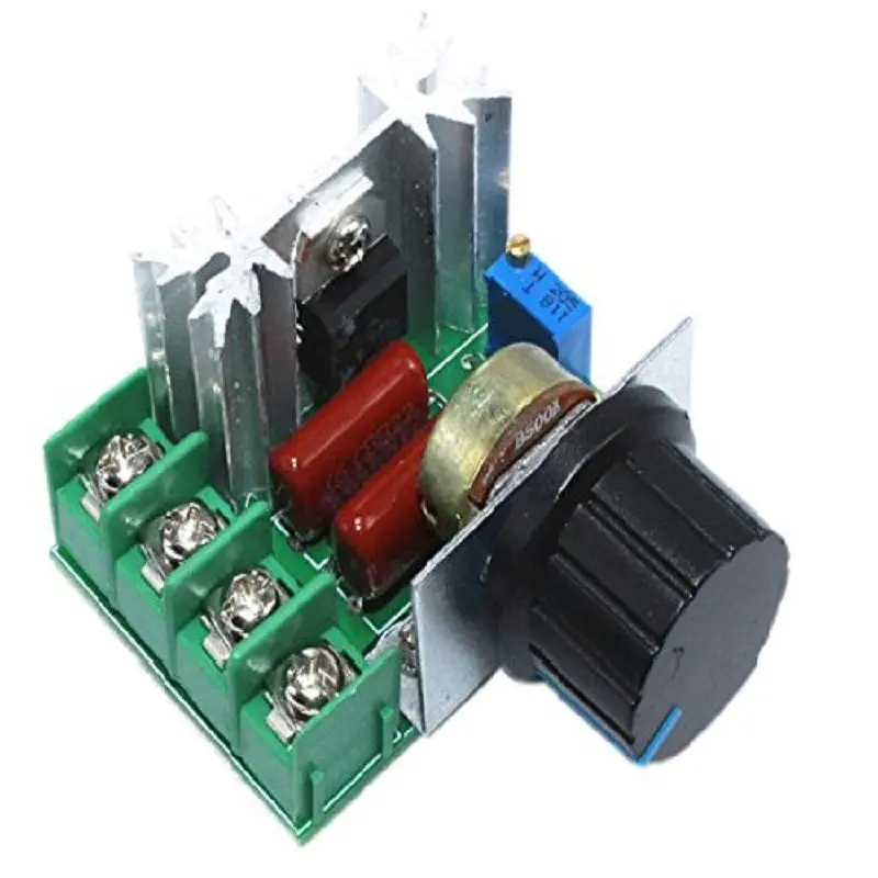 2000W Scr Thyristor, High-Power Electronic Regulator, Can Change Light, Speed And Temperature 1