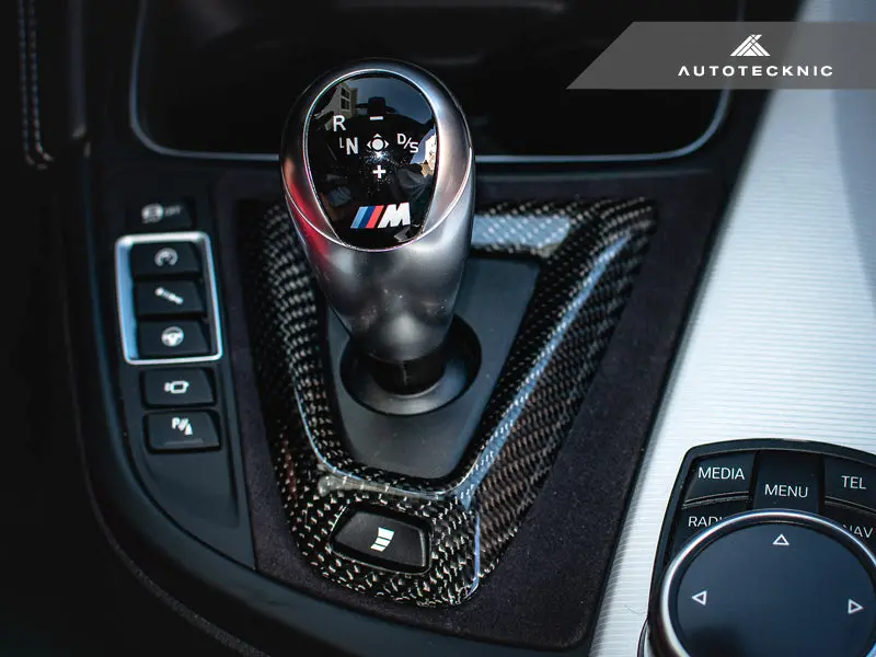 Autotecknic Carbon Alcantara Shift Console Trim - F80 M3 | F82/ F83 M4 2