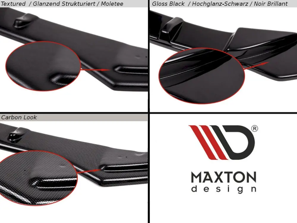Maxton Design Front Splitter V.1 Opel/Vauxhall Astra K Opc-Line/Vx-Line (2015-2019) 6