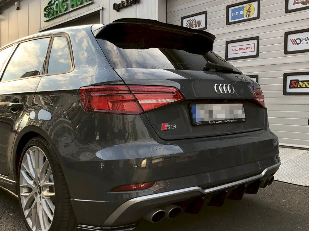 Maxton Design Rear Side Splitters Audi S3 8V Facelift Sportback (2017-2020) 1