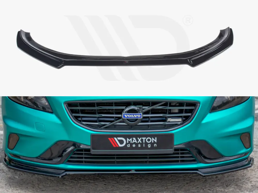 Maxton Design Front Splitter Volvo V40 R-Design (2012-2019) 1