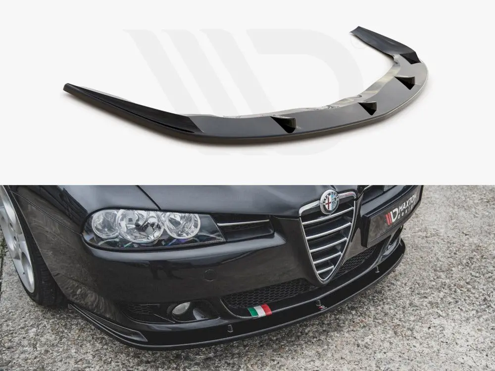 Maxton Design Front Splitter Alfa Romeo 156 Facelift (2003-2006) 1