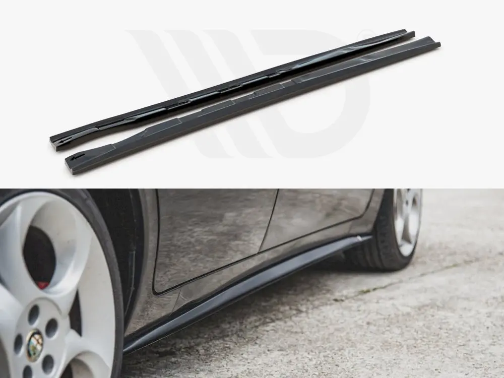 Maxton Design Side Skirts Diffusers Alfa Romeo 156 Facelift (2003-2006) 1