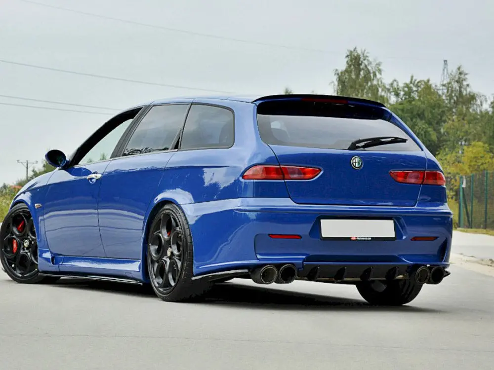 Maxton Design Rear Diffuser Alfa Romeo 156 Gta Sportwagon (2002-2005) 2