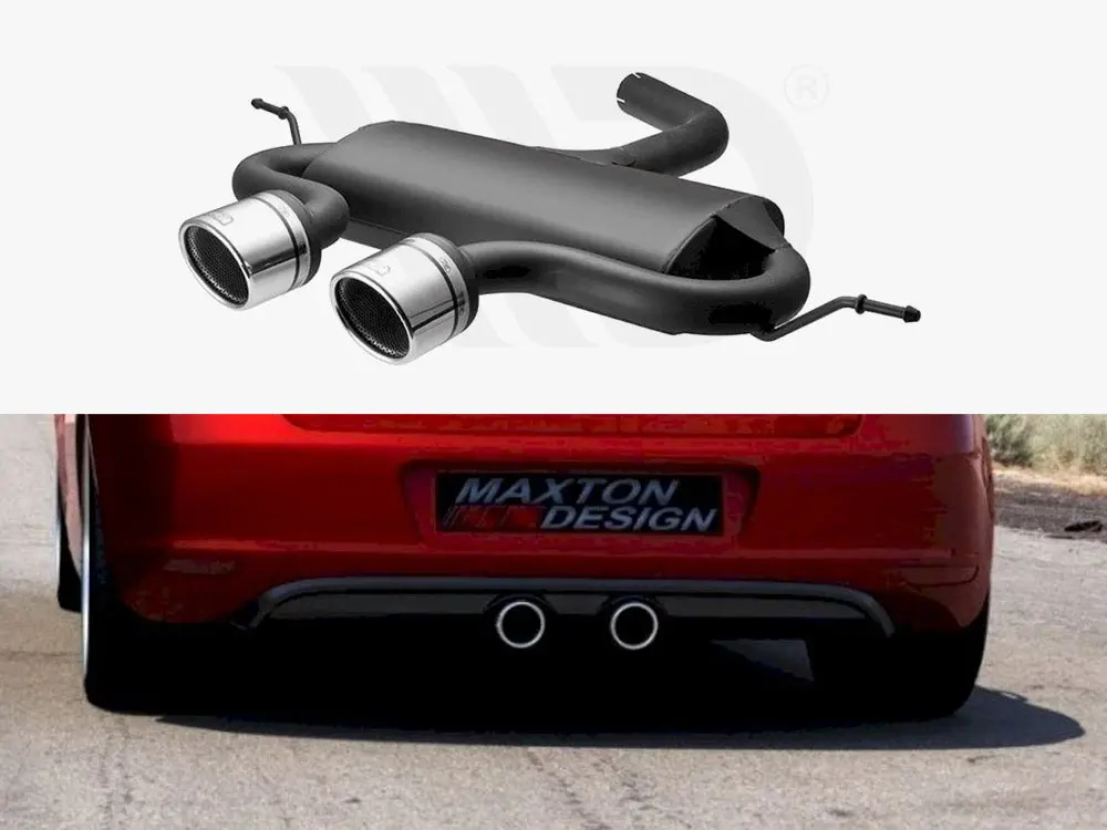 Exhaust Muffler For Volkswagen Golf Mk5 / Golf Mk6 1