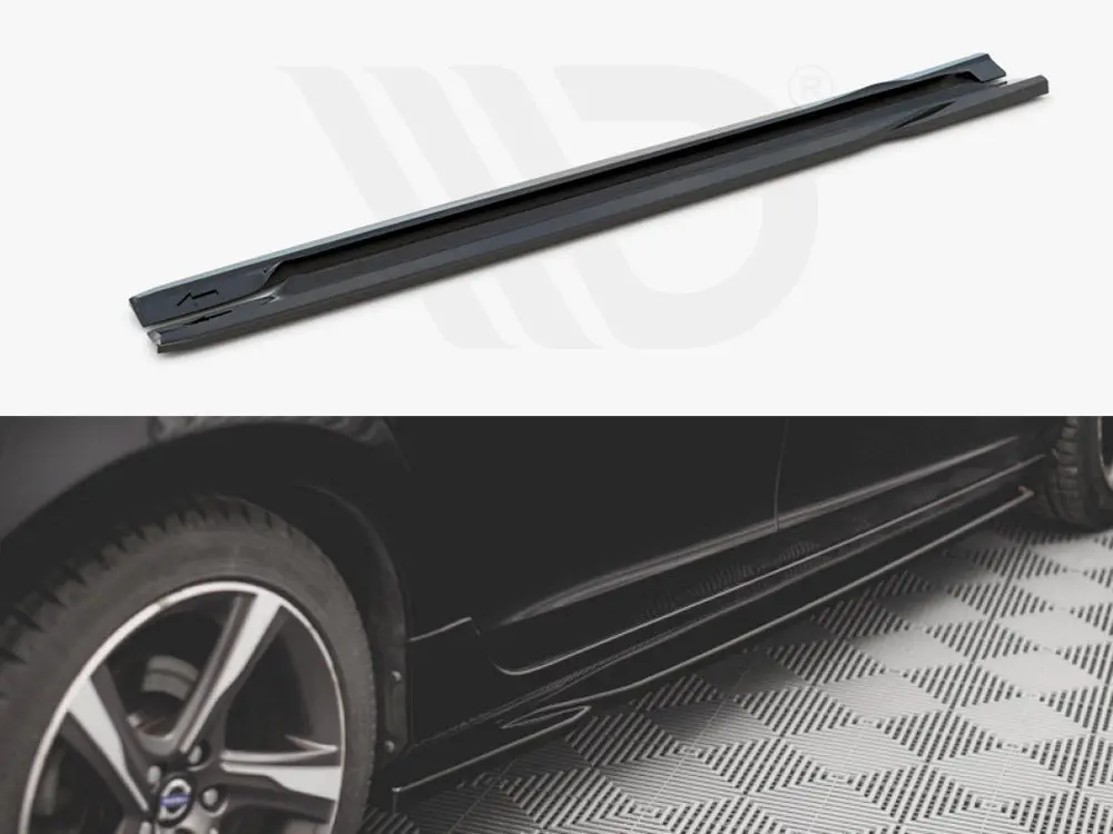 Maxton Design Side Skirts Diffusers Volvo S60 R-Design Mk2 1