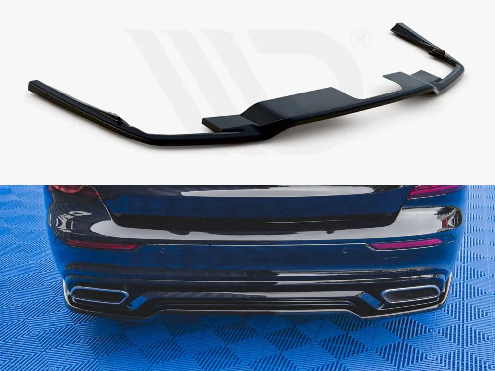 Central Rear Splitter Volvo S60 / V60 R-Design Mk3 1