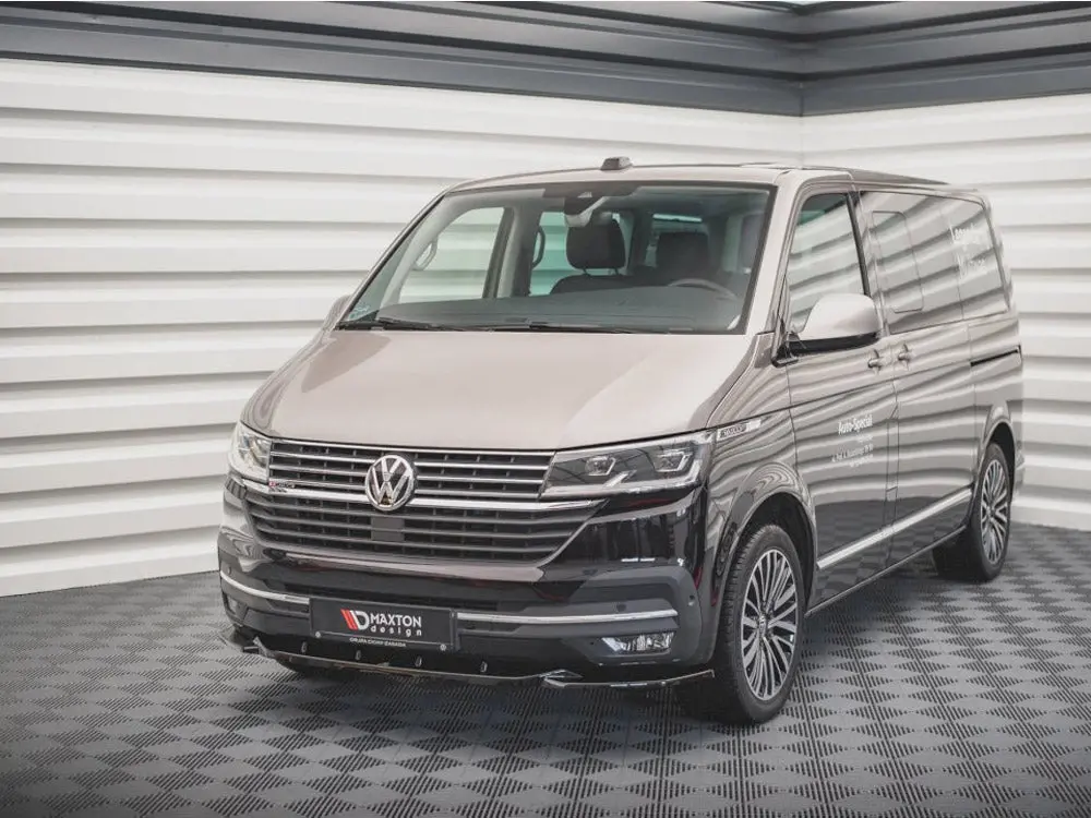 Maxton Design Front Splitter V.2 Volkswagen T6.1 2