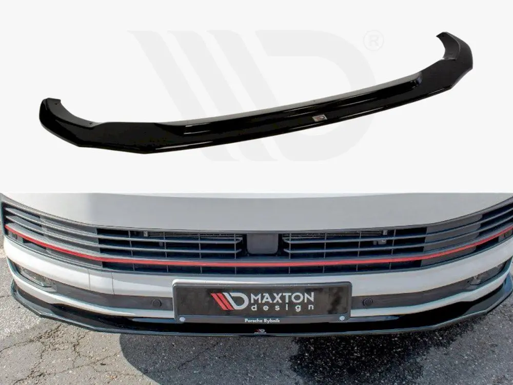 Maxton Design Front Splitter V.2 Vw T6 (2015-19) 1