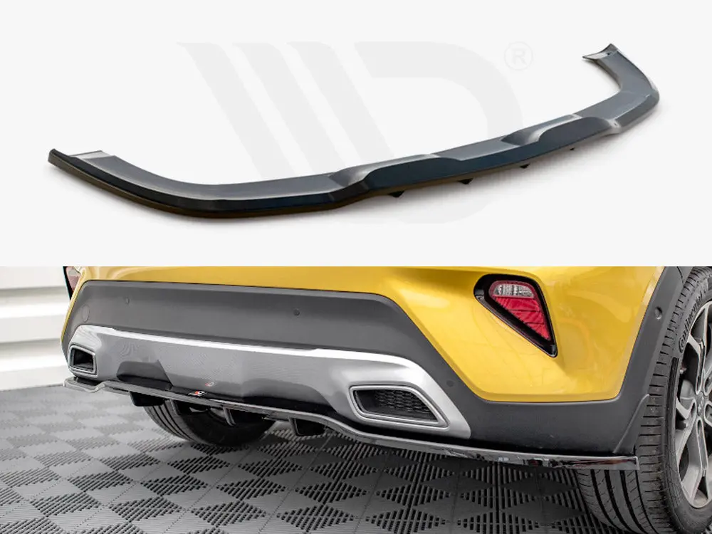 Central Rear Splitter (Vertical Bars) Kia Xceed Mk1 (2019-) 1