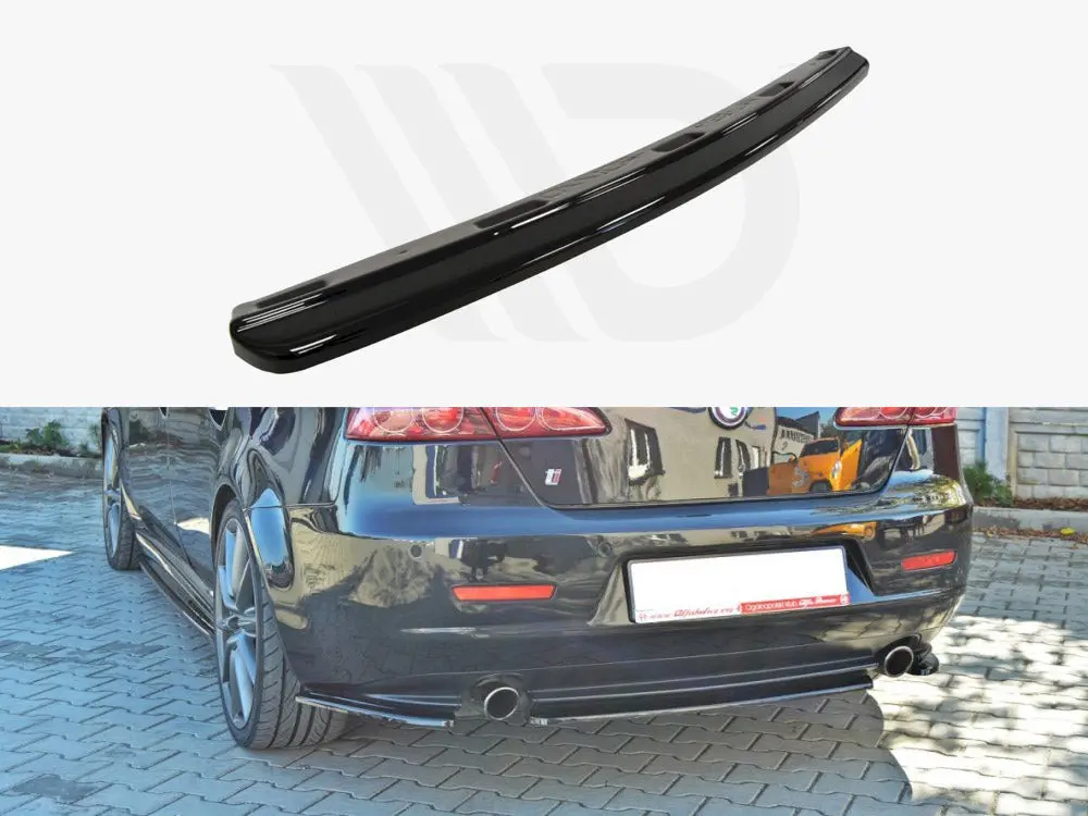 Central Rear Splitter Alfa Romeo 159 1
