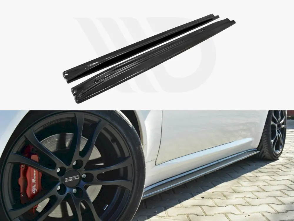Maxton Design Side Skirts Diffusers Alfa Romeo Brera (2005-2010) 1
