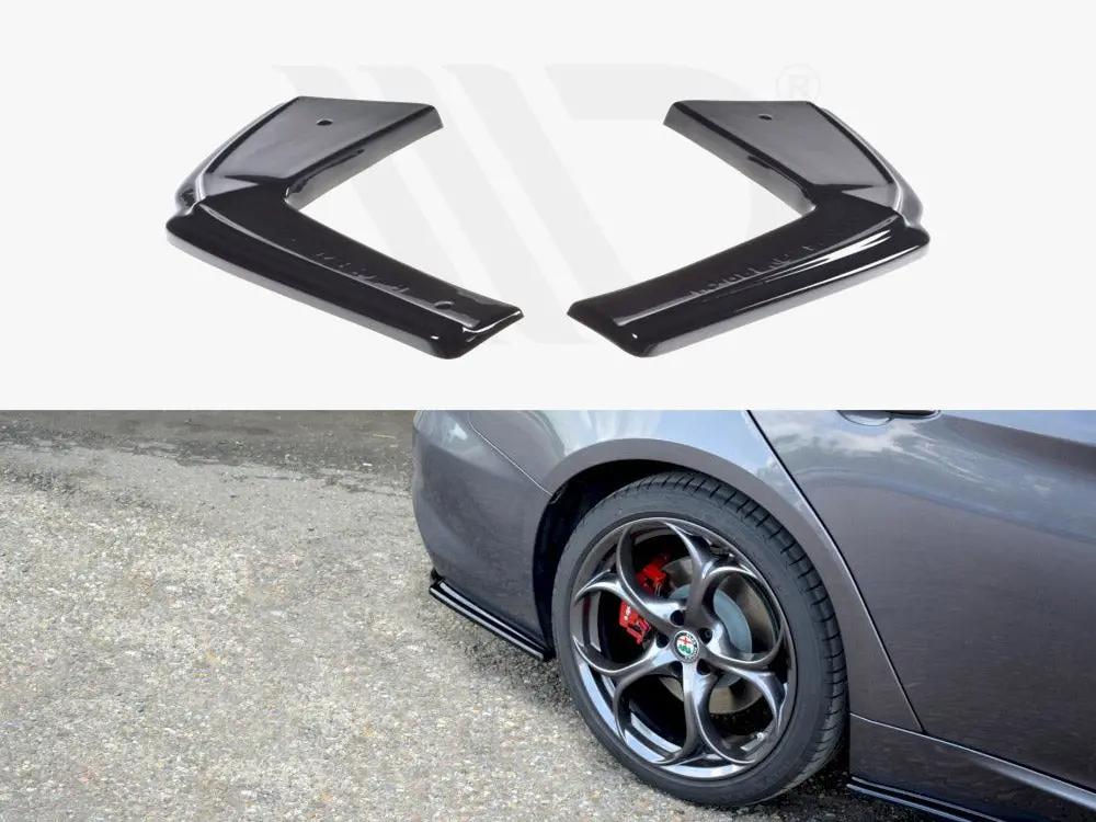Rear Side Splitters Alfa Romeo Giulia Veloce (2015-2019) 1