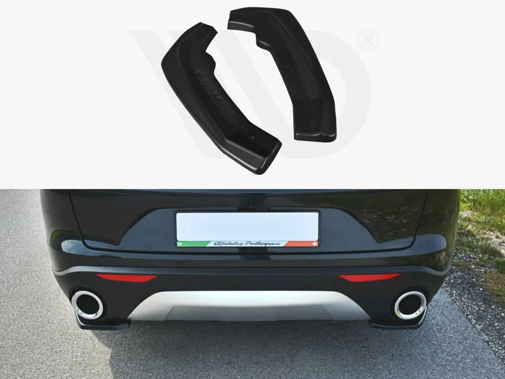 Rear Side Splitters Alfa Romeo Stelvio (2016-2020) 1