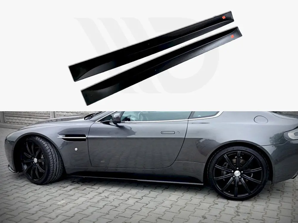 Maxton Design Side Skirt Diffusers Aston Martin V8 Vantage 1