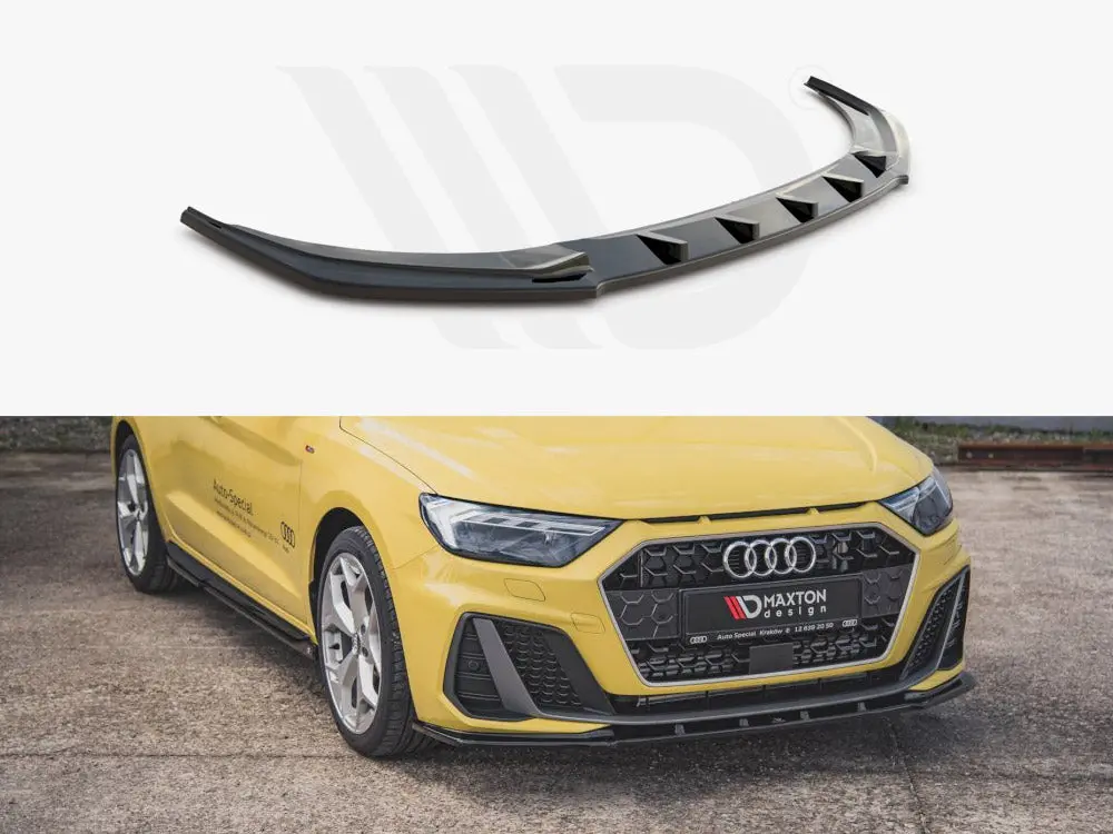 Front Splitter V.1 Audi A1 S-Line Gb (2018-) 1