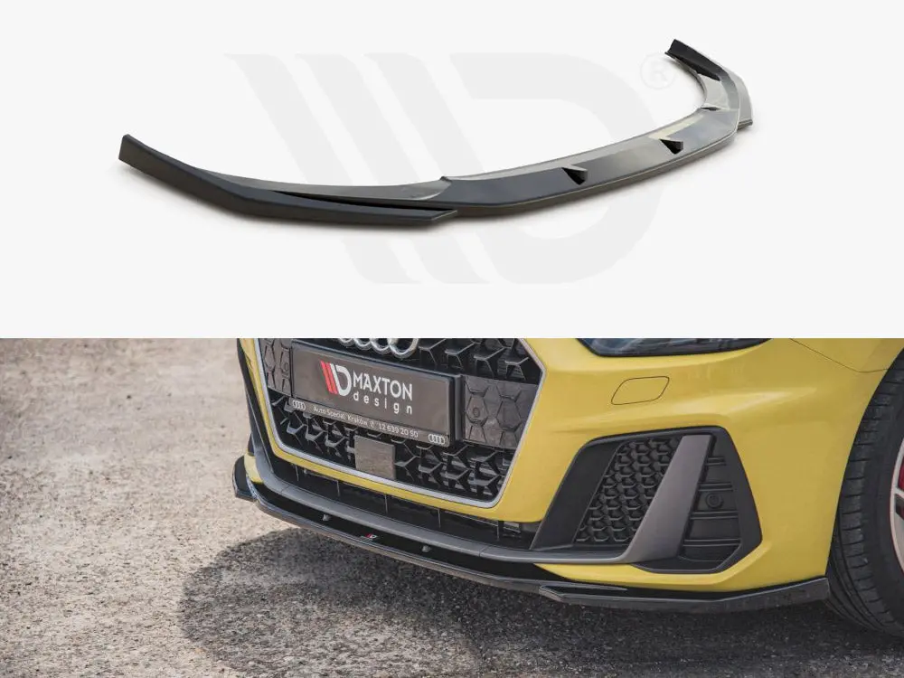 Maxton Design Front Splitter V.2 Audi A1 S-Line Gb 1