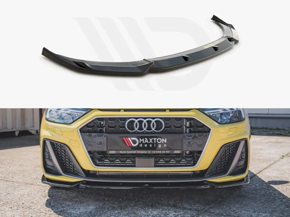 Maxton Design Front Splitter V.3 Audi A1 S-Line Gb (2018-) 1