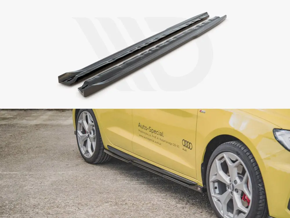 Side Skirts Splitters Audi A1 S-Line Gb (2018-) 1