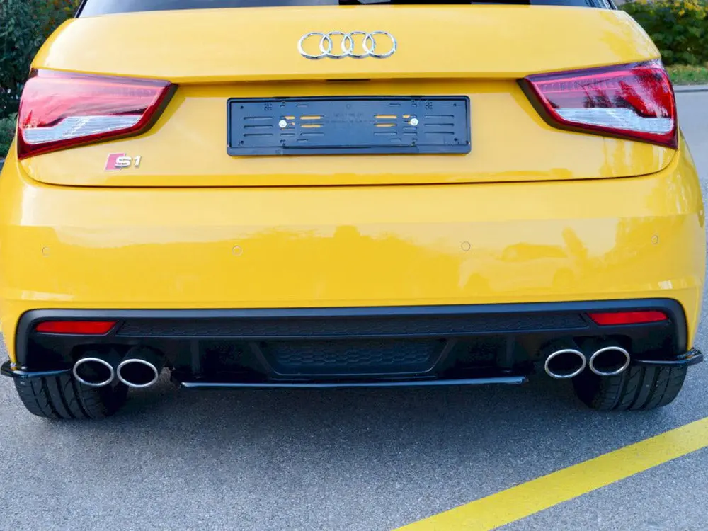 Maxton Design Rear Central Splitter Audi S1 Mk1 (2014-2018) 1