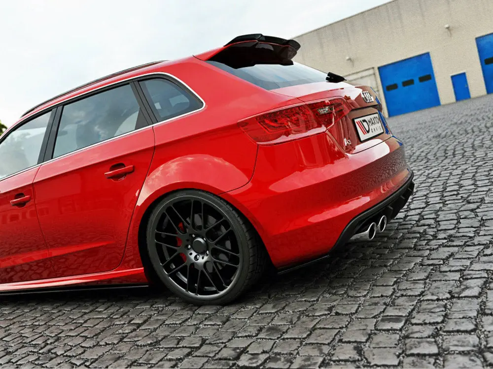 Maxton Design Spoiler Cap Audi S3 / A3 S-Line 8V / 8V Fl Hatchback / Sportback 2