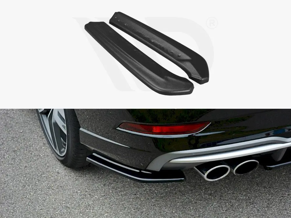 Maxton Design Rear Side Splitters Audi S3 / A3 S-Line 8V Fl Sedan 1