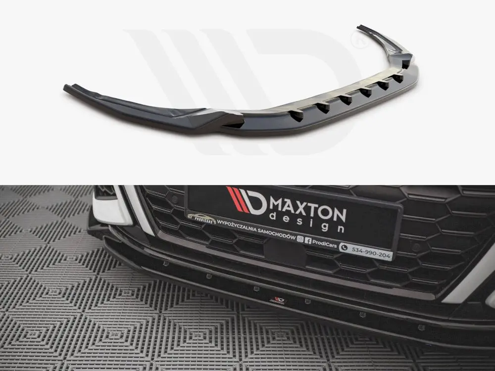 Maxton Design Front Splitter V.2 Audi S3 / A3 S-Line 8Y (2020-) 1