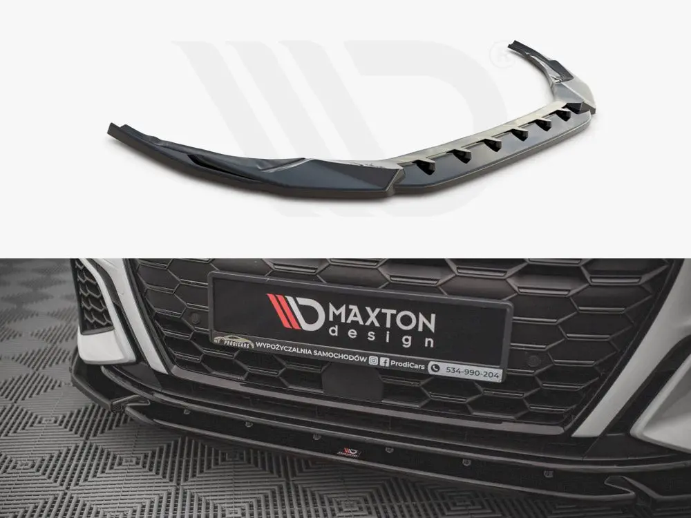 Maxton Design Front Splitter V.3 Audi S3 / A3 S-Line 8Y (2020-) 1