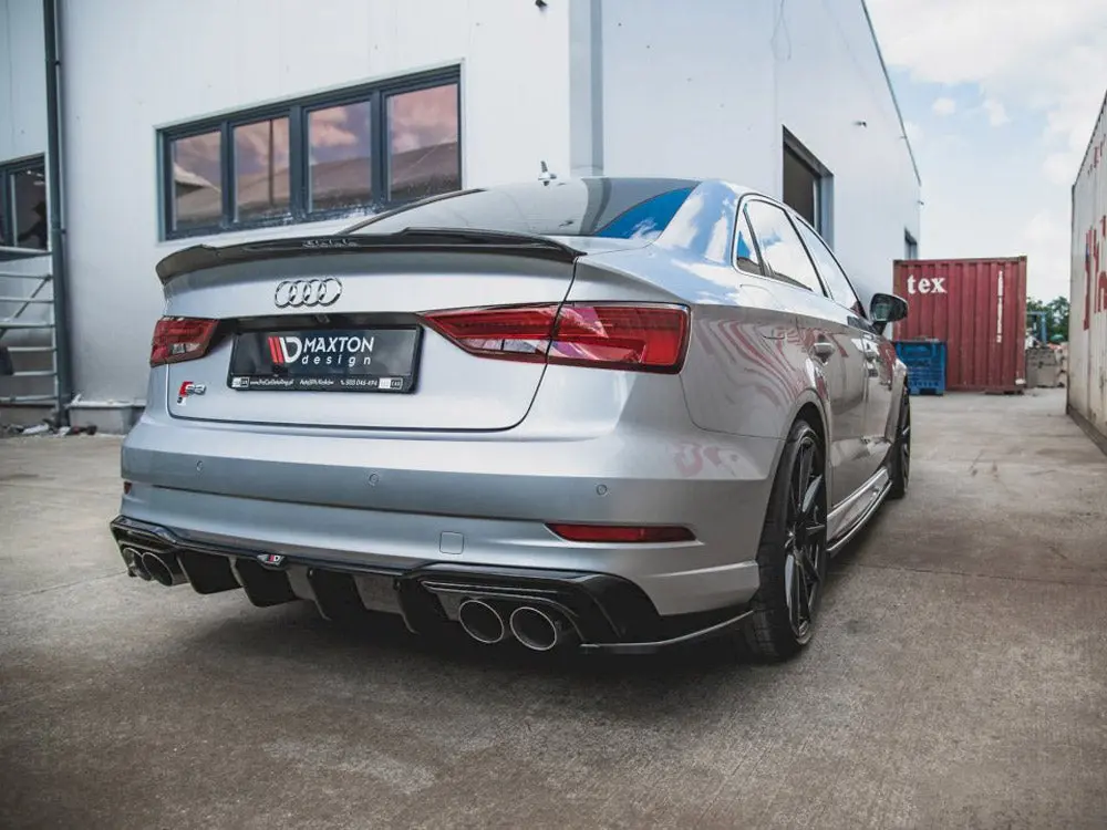 Maxton Design Rear Valance Audi S3 Sedan 8V Facelift (2016-2020) 2