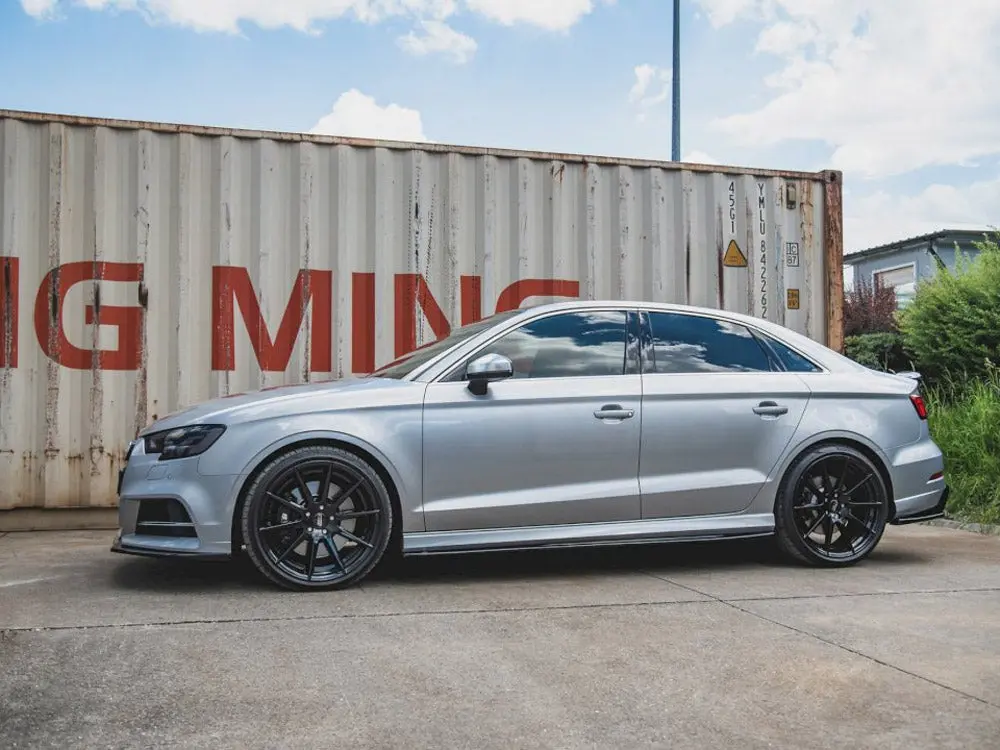 Maxton Design Side Skirts Diffusers V.2 Audi S3 Sedan 8V Facelift (2016-2020) 2