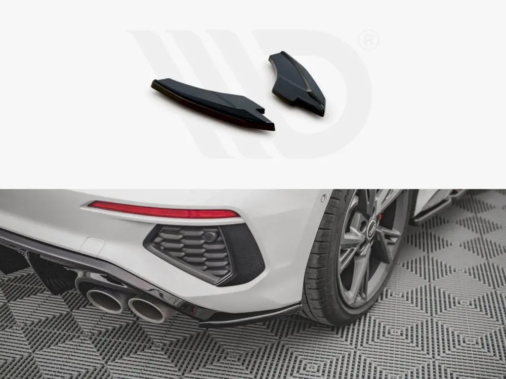 Rear Side Splitters V.2 Audi S3 / A3 S-Line Sportback 8Y 1