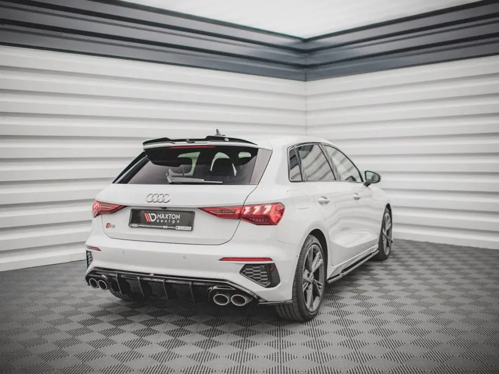 Rear Side Splitters V.2 Audi S3 / A3 S-Line Sportback 8Y 2