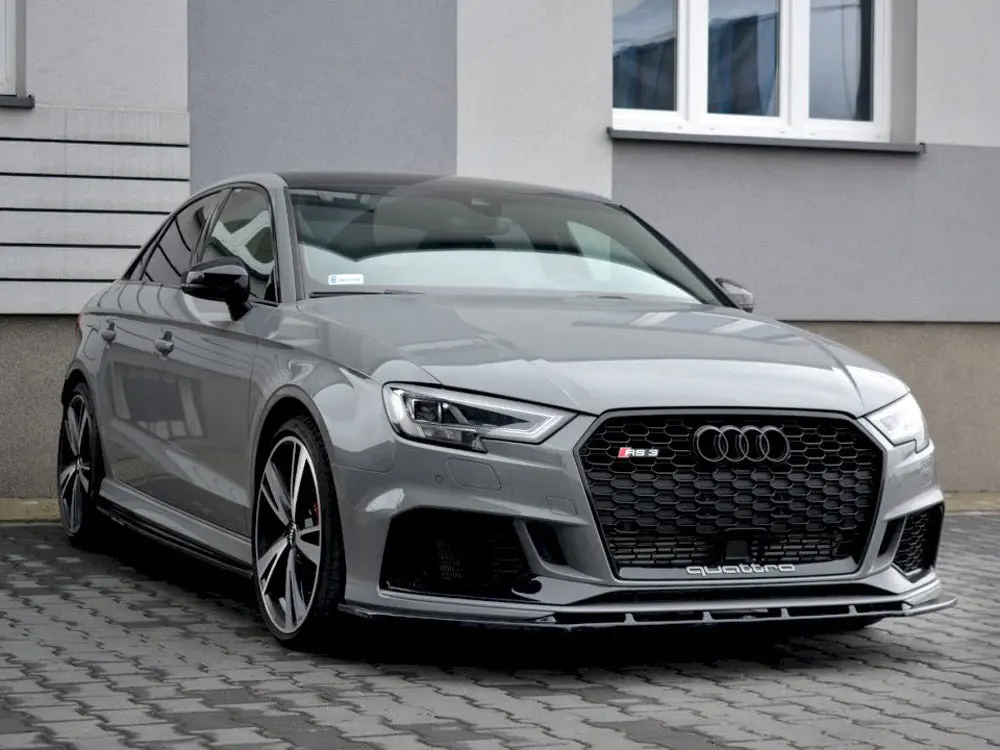 Maxton Design Front Splitter V.1 Audi Rs3 8V Facelift Sedan (2017-20) 2