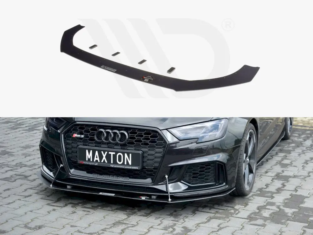 Maxton Design Front Racing Splitter V.1 Audi Rs3 8V Facelift Sportback (2017-20) 1